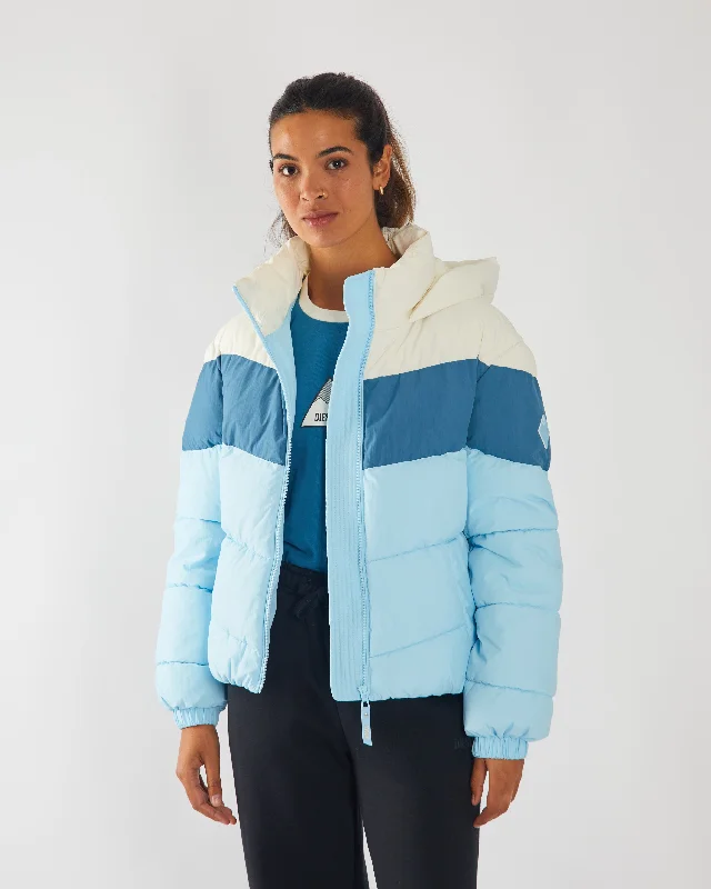 Loose white jacket -Afta Jacket Blue Multi