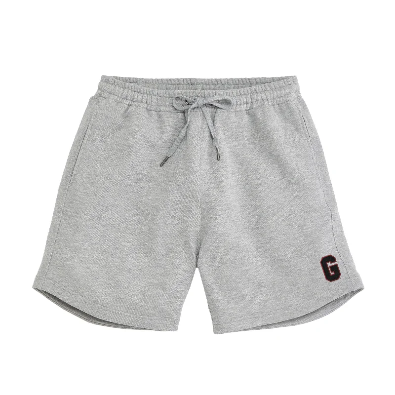 Teacher shorts learn -Vintage G School Yard Short - Heather Grey