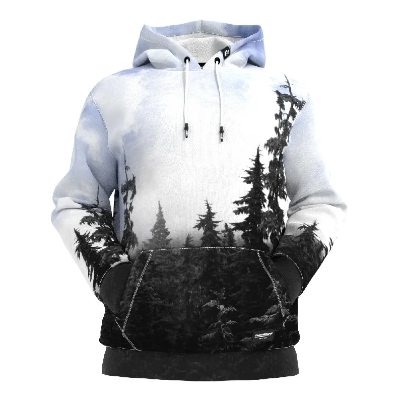 Sleeveless black hoodie -Chilly Morning Unisex Hoodie