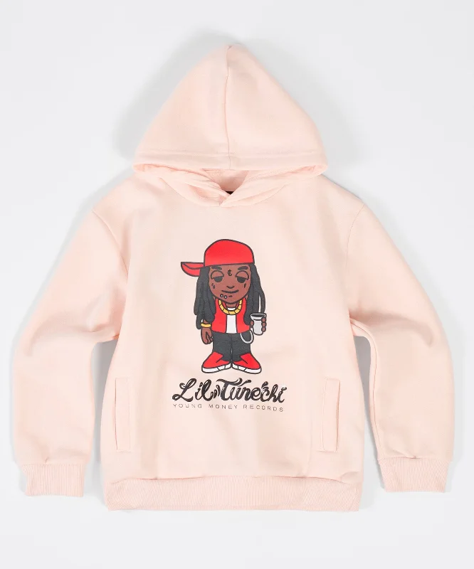 Solid white hoodie -Lil Wayne Tunechi Hoodie - Cream