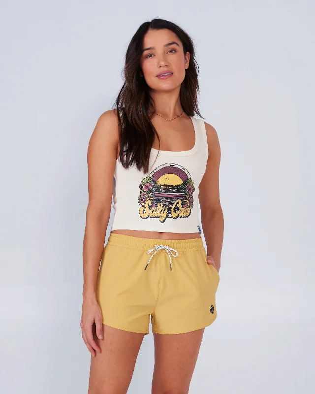 Dancer shorts move -Beacons Short - Baked Yellow