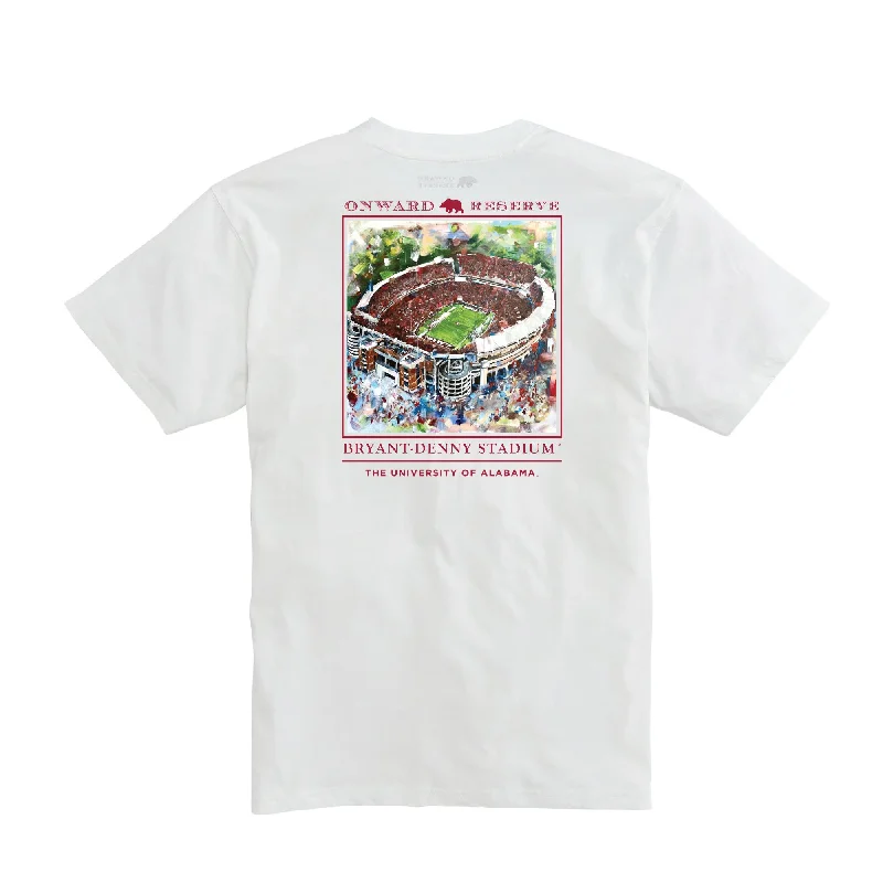 Engineer shorts build -Bryant Denny Stadium Short Sleeve Tee