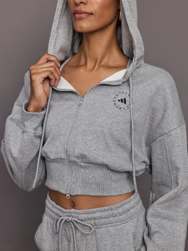 Soft grey hoodie -aSMC CRO Hoodie - Mgreyh