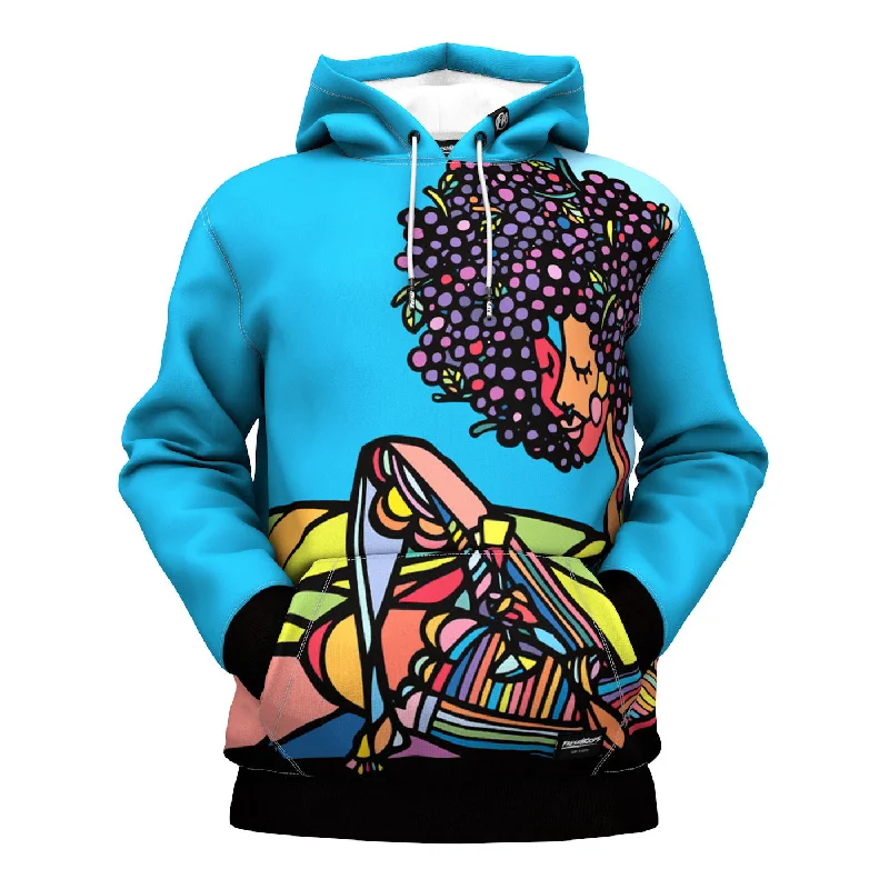 Elegant black hoodie -Lucid Dreams Hoodie