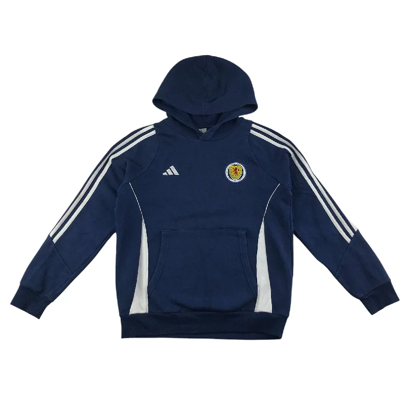 Midi grey hoodie -Adidas hoodie 13-14 years navy Scotland national football team