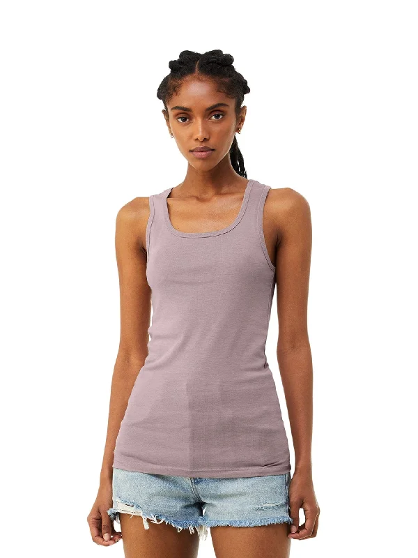 Elephant T-shirts wise -Bella+Canvas Ladies Micro Ribbed Tank