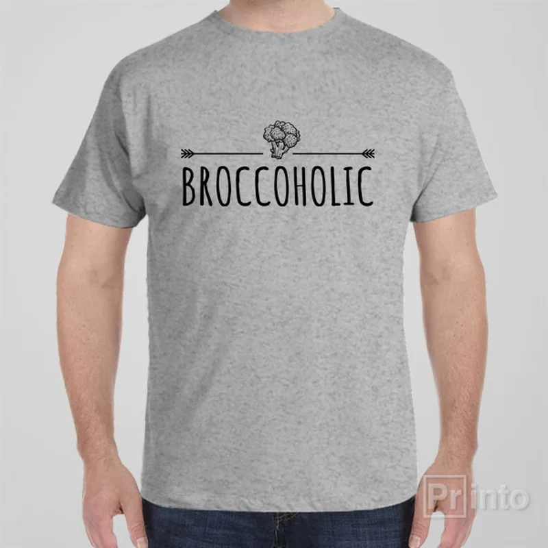 Golf graphic T-shirts swing -Broccoholic - T-shirt