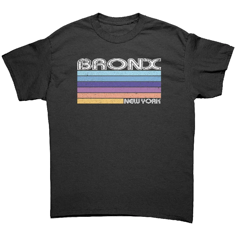 Abstract graphic T-shirts bold -BRONX, NEW YORK Retro 70’s 80’s Look Unisex T-SHIRT