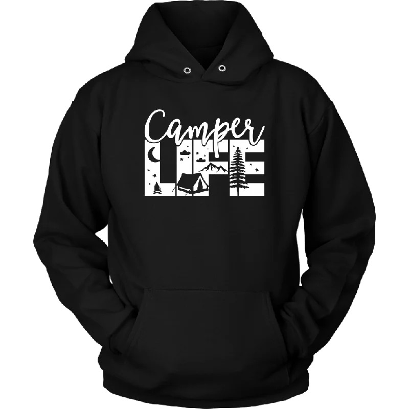 Band graphic T-shirts tour -CAMPER LIFE Camping Unisex HOODIE