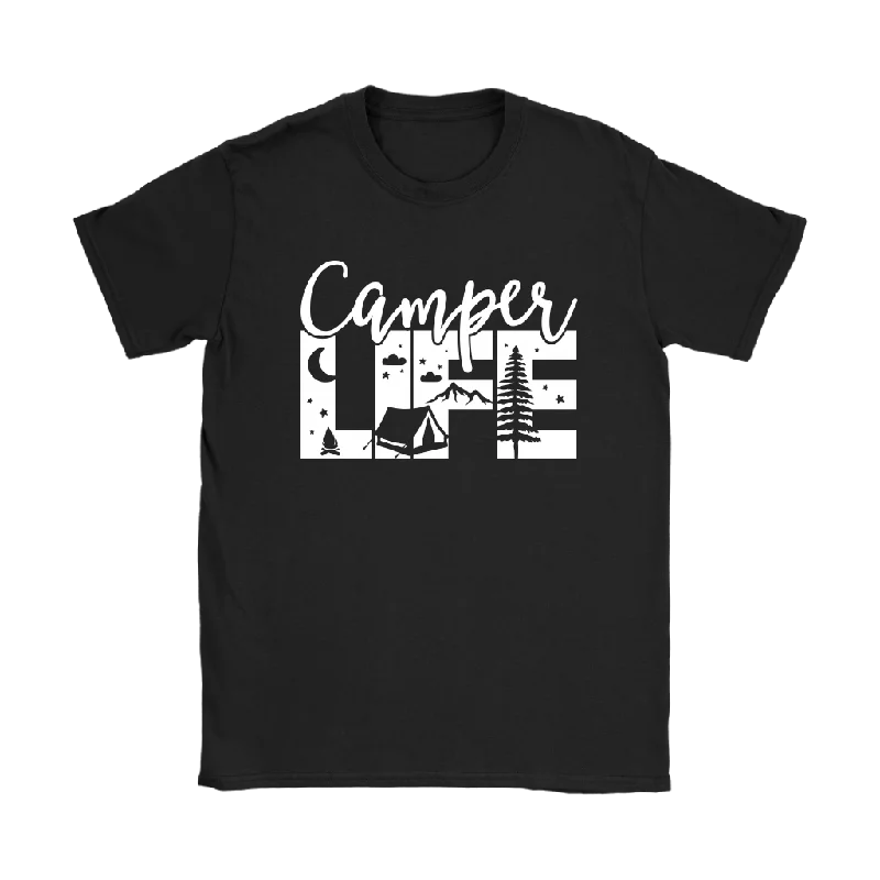 Tattoo T-shirts ink -CAMPER LIFE Camping Women's T-Shirt