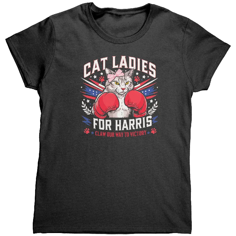 Team T-shirts uniform -CAT LADIES for KAMALA HARRIS 2024 Women's T-Shirt