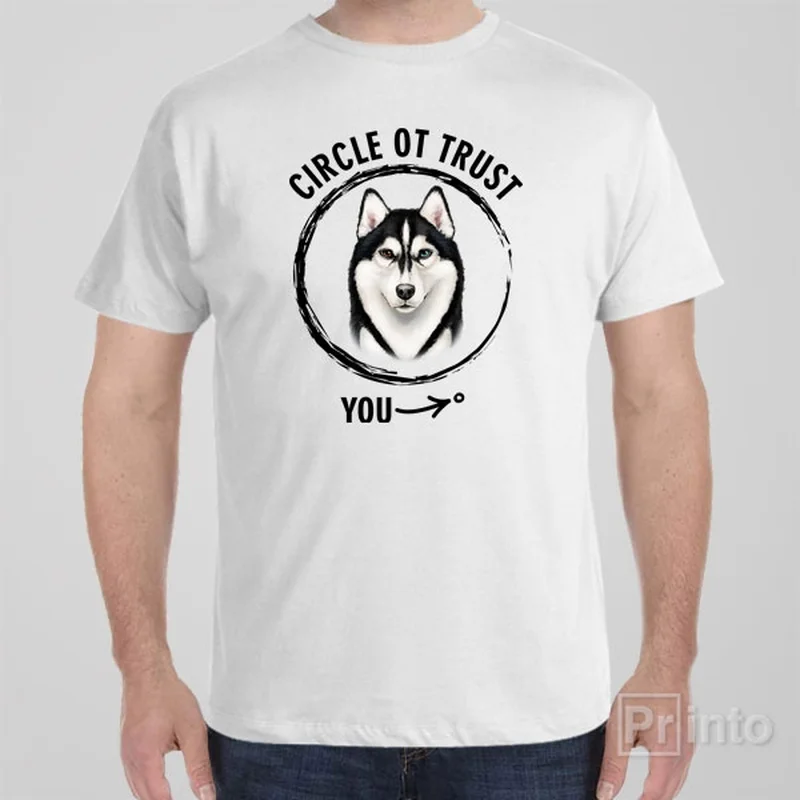 Soft T-shirts cozy -Circle of trust (Husky) - T-shirt