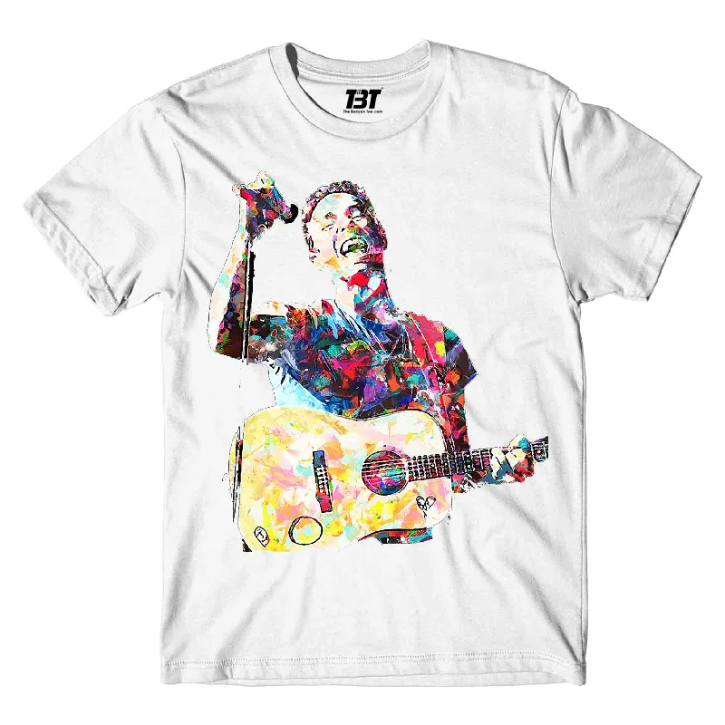 Office graphic T-shirts desk -Coldplay T shirt - Chris Fan Art