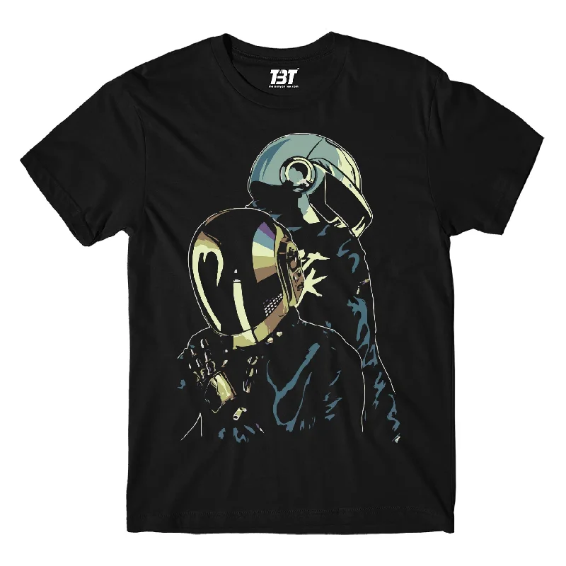 Distressed T-shirts edgy -Daft Punk T shirt - The Duo