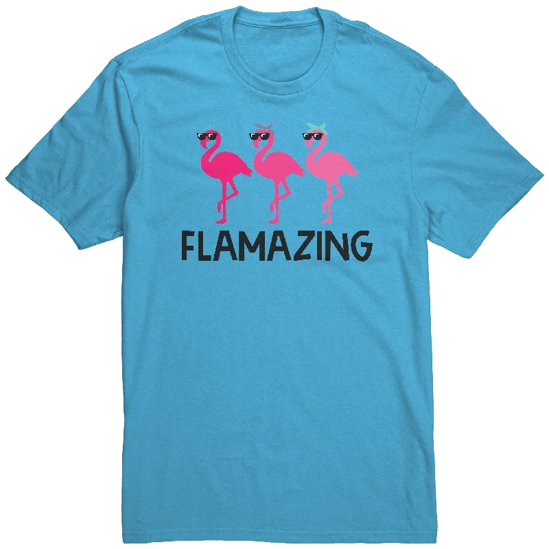 Foodie T-shirts tasty -FLAMAZING Cool Sunglasses FLAMINGOES Unisex T-Shirt