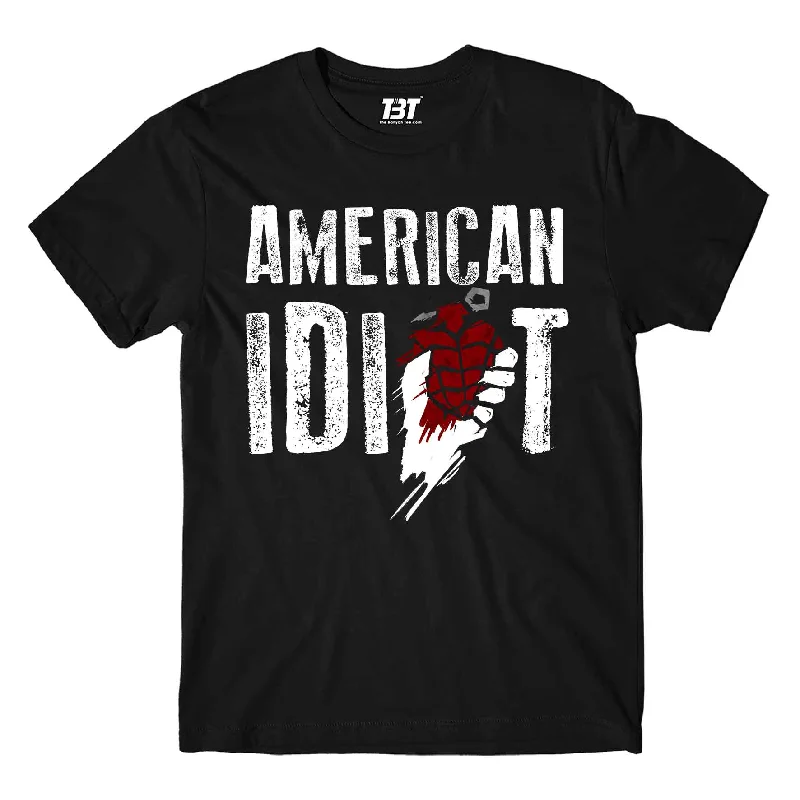 Taco graphic T-shirts crunch -Green Day T shirt - American Idiot