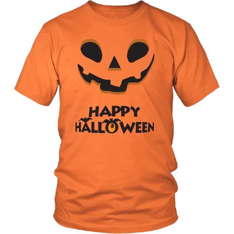 Dream T-shirts wish -Happy Halloween Pumpkin Face Unisex T-Shirt