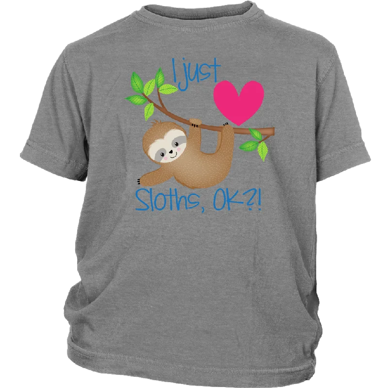 Horse T-shirts gallop -I Just LOVE SLOTHS, OK?! Child/Youth T-Shirt