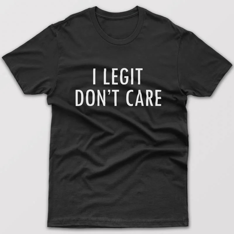 Tennis T-shirts active -I legit Don't care - T-shirt