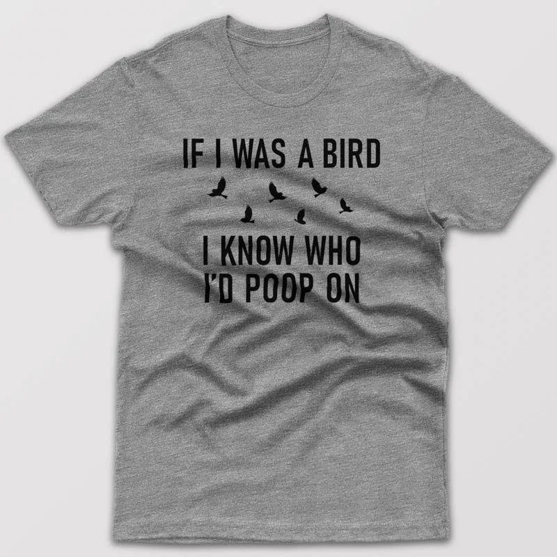 Fish T-shirts swim -If I was a bird - T-shirt