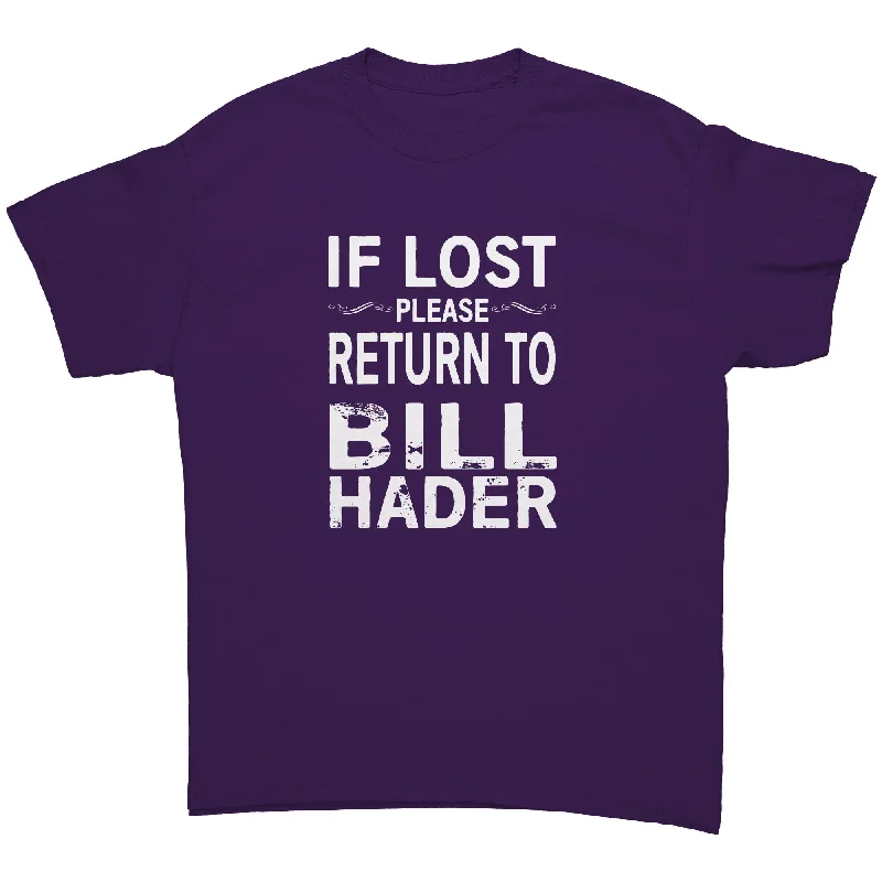 Drum T-shirts beat -IF LOST PLEASE RETURN TO BILL HADER Unisex T-Shirt