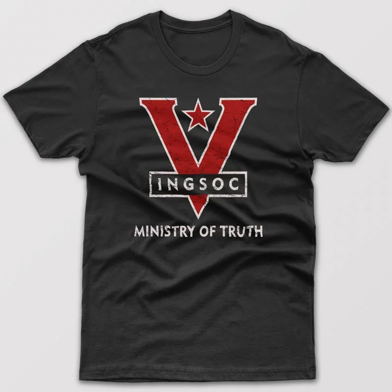 Fantasy T-shirts magic -INGSOC Ministry of truth - T-shirt