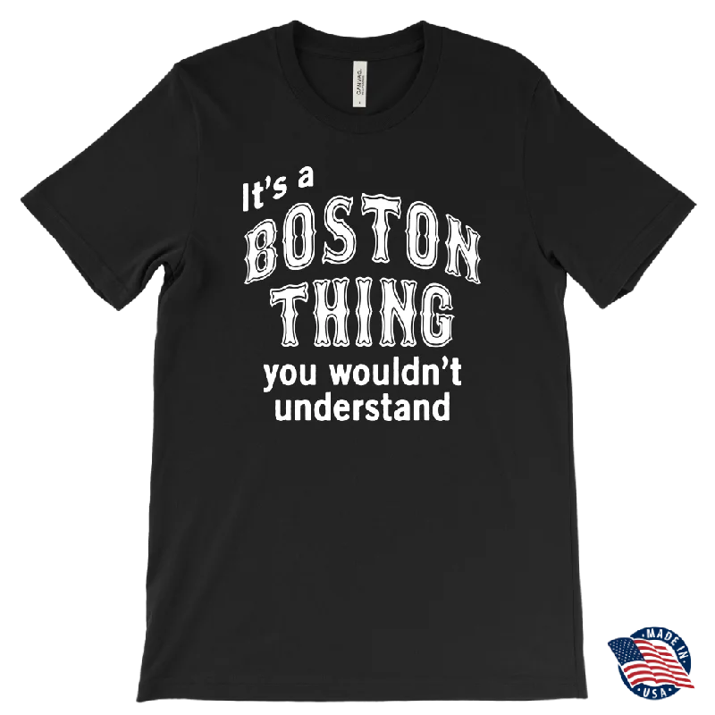 Healthy T-shirts green -IT'S A BOSTON THING Men's T-Shirt