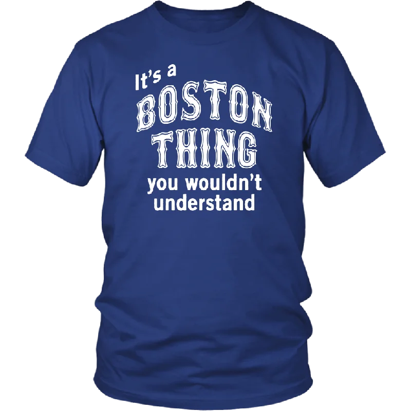 Soccer graphic T-shirts goal -IT'S A BOSTON THING Unisex T-Shirt