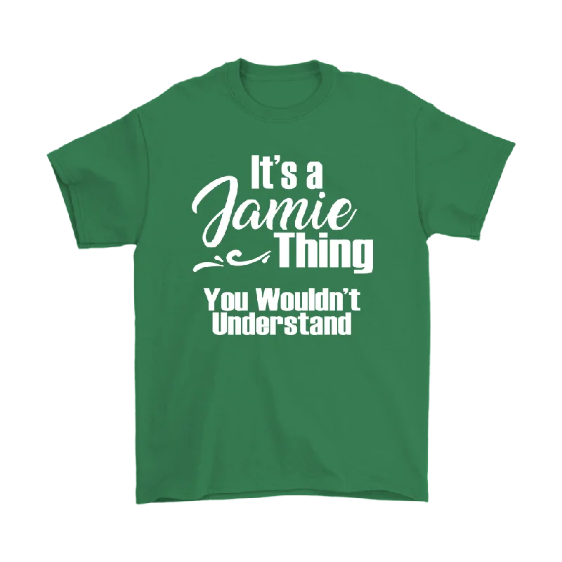 Checkered T-shirts timeless -IT'S A JAMIE THING. YOU WOULDN'T UNDERSTAND. Unisex T-Shirt