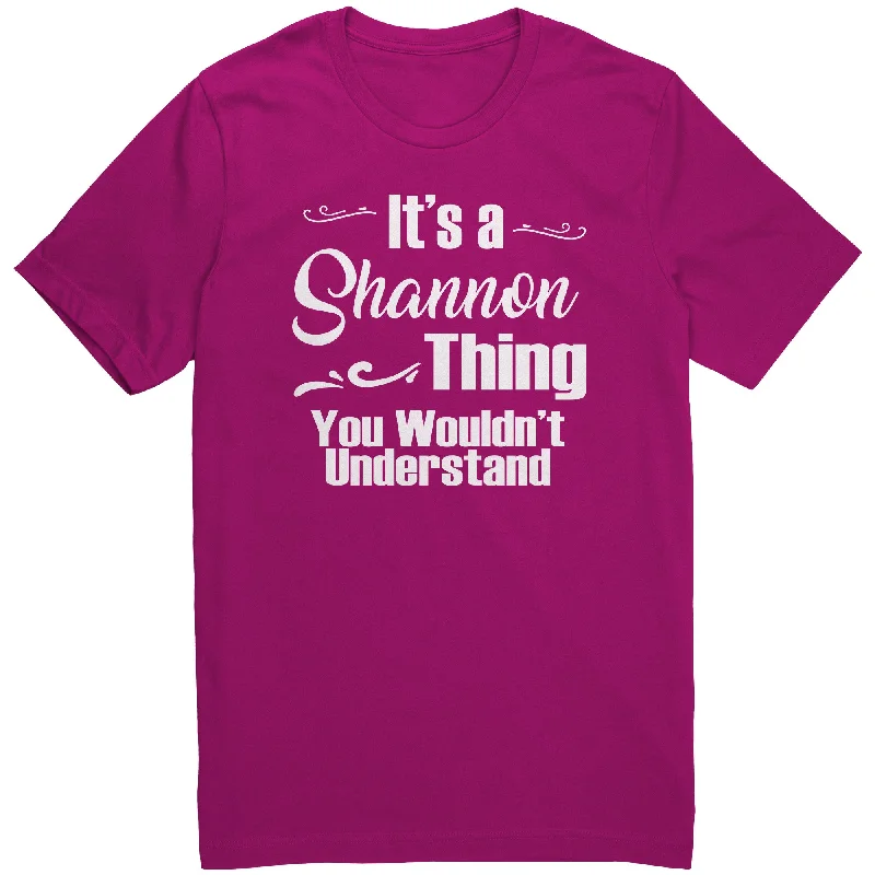 Cloud T-shirts dreamy -It's a SHANNON Thing, You Wouldn't Understand T-Shirt