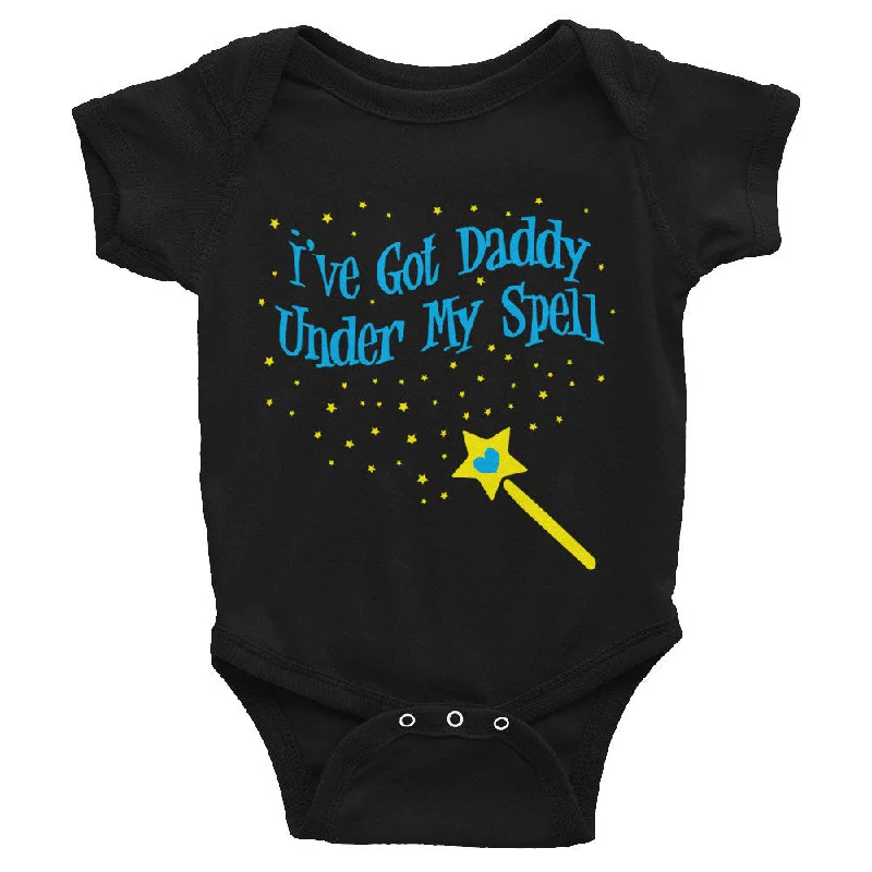 RPG T-shirts quest -I've Got Daddy Under My Spell Infant Snap Bodysuit