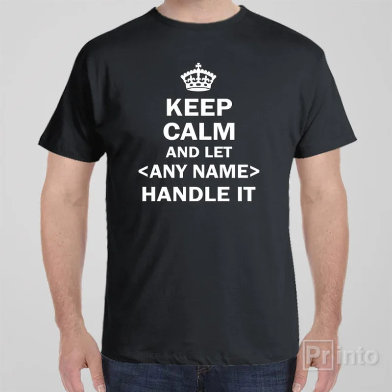 Baker T-shirts sweet -Keep calm and let  handle it - T-shirt