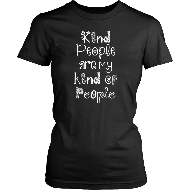 Brown T-shirts earthy -KIND PEOPLE ARE MY KIND OF PEOPLE Women's T-Shirt