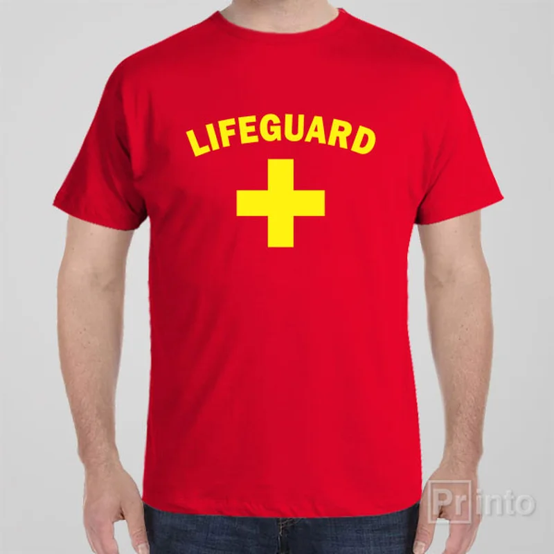 Cloudy T-shirts sky -Lifeguard T-shirt