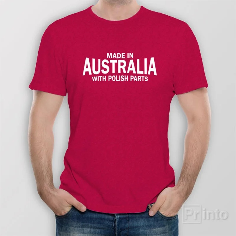 Engineer T-shirts build -Made in Australia with Polish parts - T-shirt