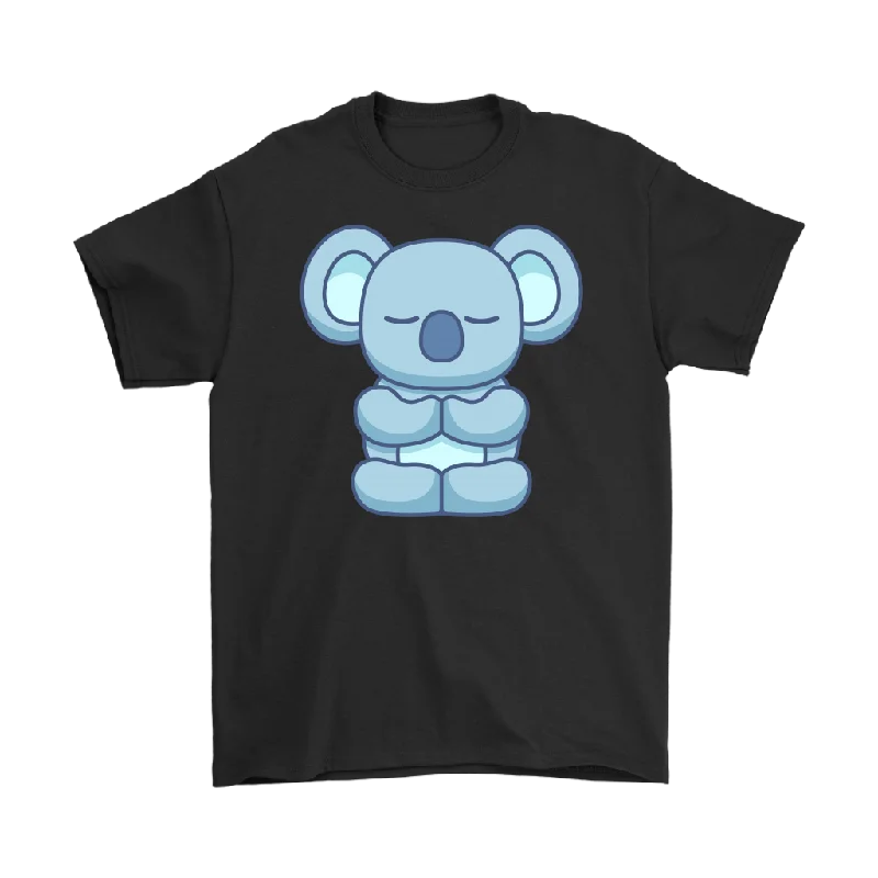 College T-shirts pride -Meditating KOALA Short Sleeve T-Shirt, Men's and Women's