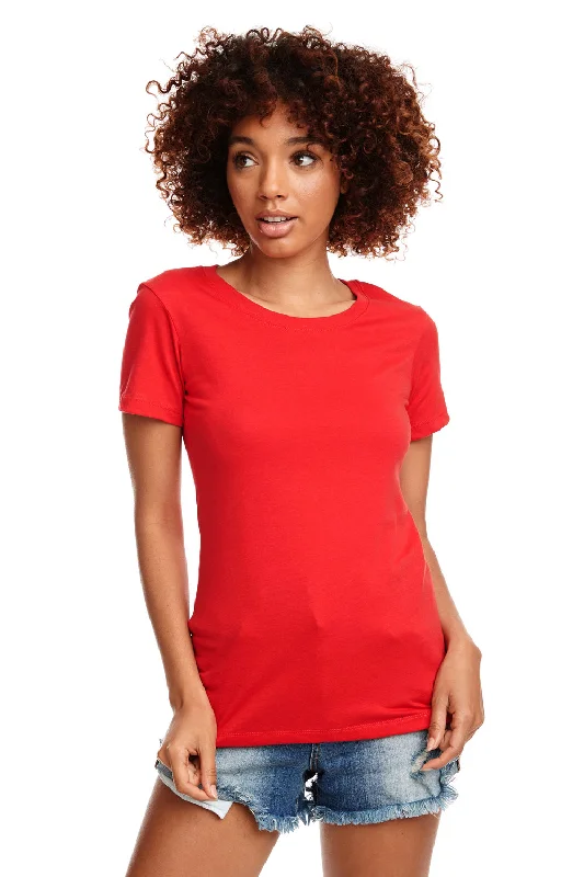 Explore T-shirts discover -Next Level Womens Ideal Jersey Short Sleeve Crewneck T-Shirt - Red