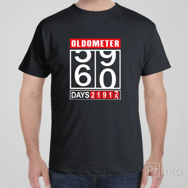 Polo T-shirts preppy -Oldometer 60th birthday - T-shirt