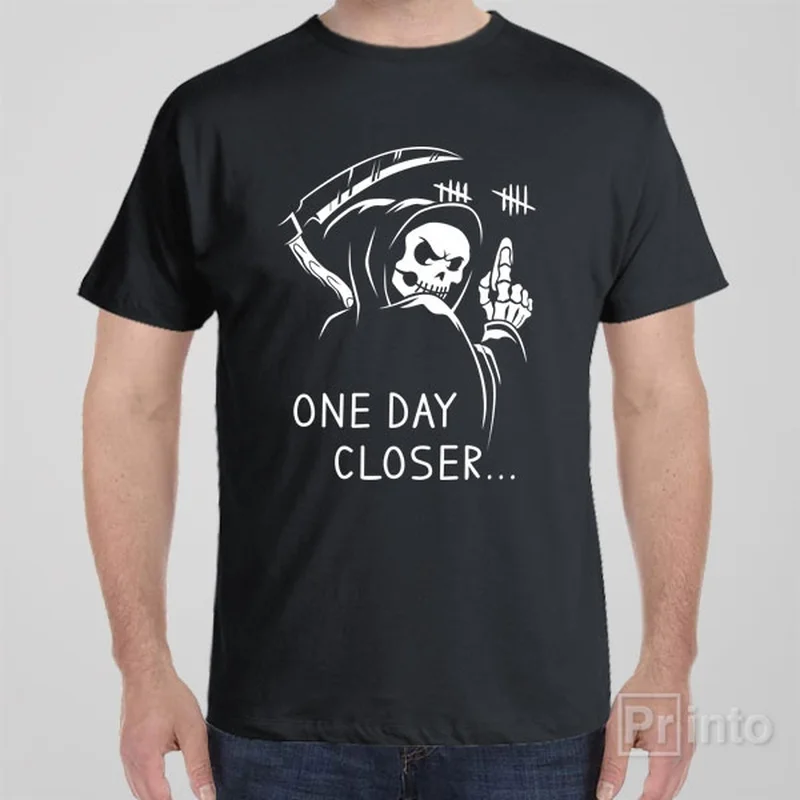 Cyber T-shirts hack -One day closer - T-shirt