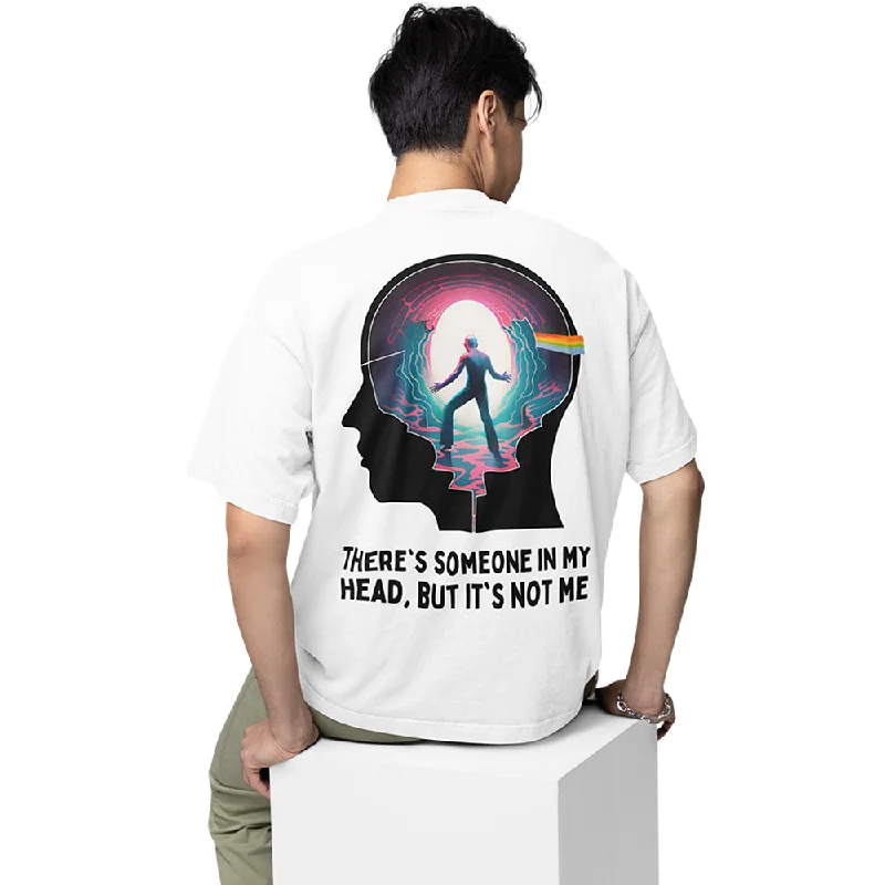 Summer T-shirts lightweight -Pink Floyd Oversized T shirt - Brain Damage