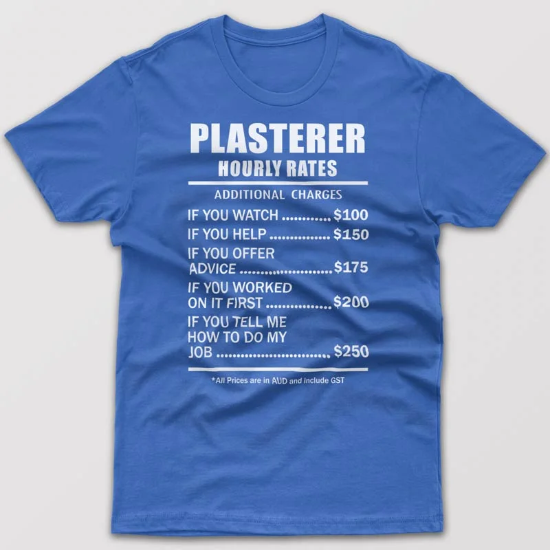 Ranch T-shirts cowboy -Plasterer Hourly Rates - T-shirt