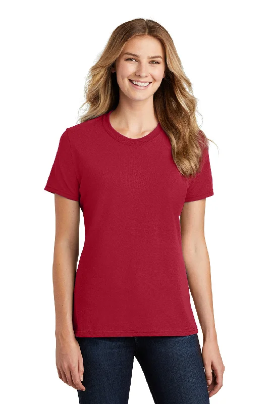 Statement T-shirts loud -Port & Company Womens Core Short Sleeve Crewneck T-Shirt - Red