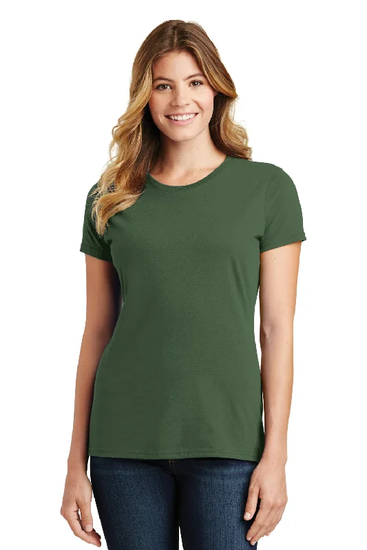 Club T-shirts unity -Port & Company Womens Fan Favorite Short Sleeve Crewneck T-Shirt - Olive Green - Closeout