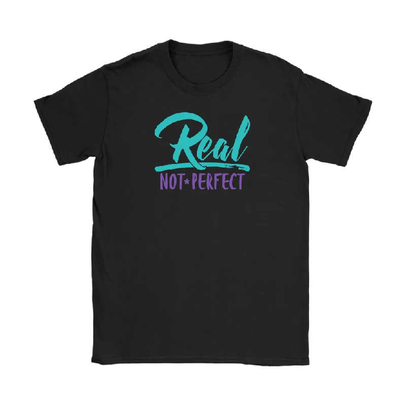 Moto T-shirts rev -Real, Not Perfect Women's T-Shirt