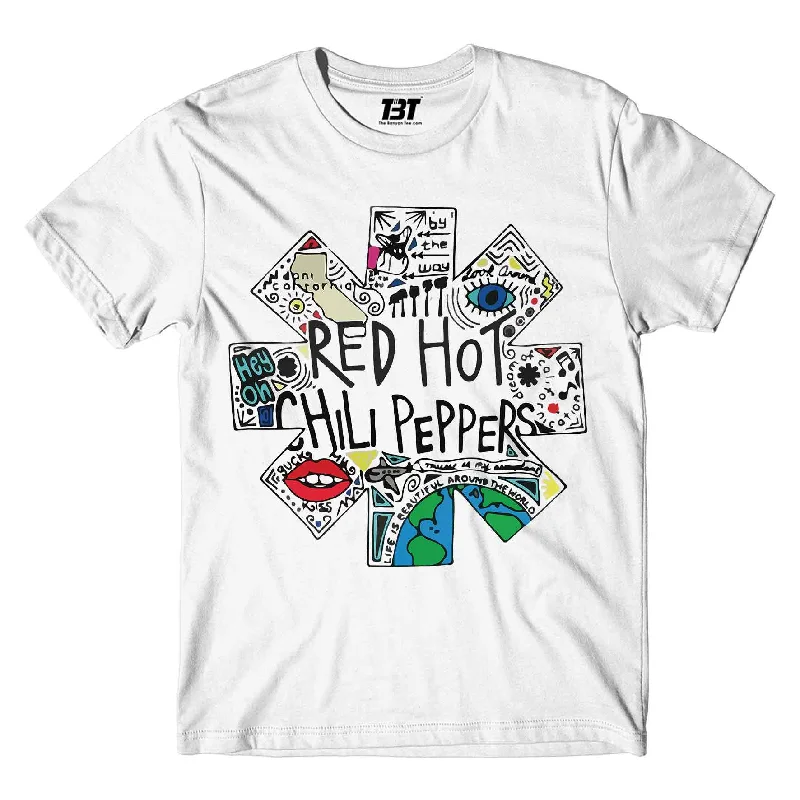 Team T-shirts uniform -Red Hot Chili Peppers T shirt - Doodle