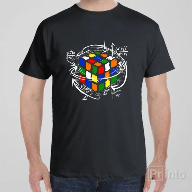 Dolphin T-shirts playful -Rubik Cube - T-shirt