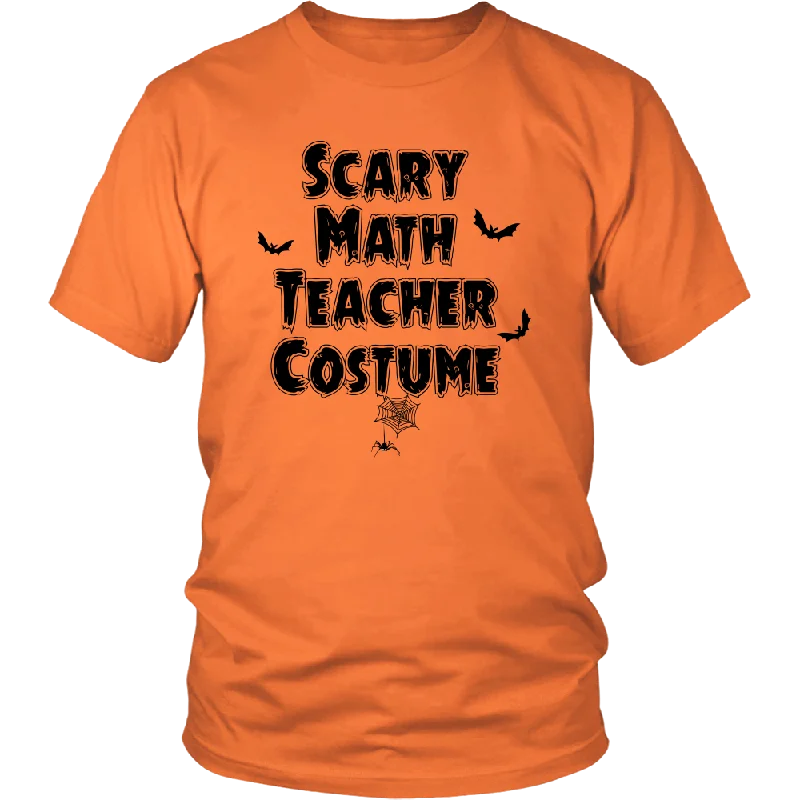 Island graphic T-shirts shore -Halloween SCARY MATH TEACHER COSTUME Halloween Unisex T-Shirt