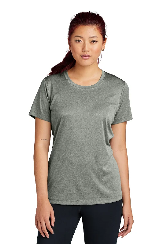 70s T-shirts groovy -Sport-Tek Womens Competitor Moisture Wicking Short Sleeve Crewneck T-Shirt - Concrete Grey