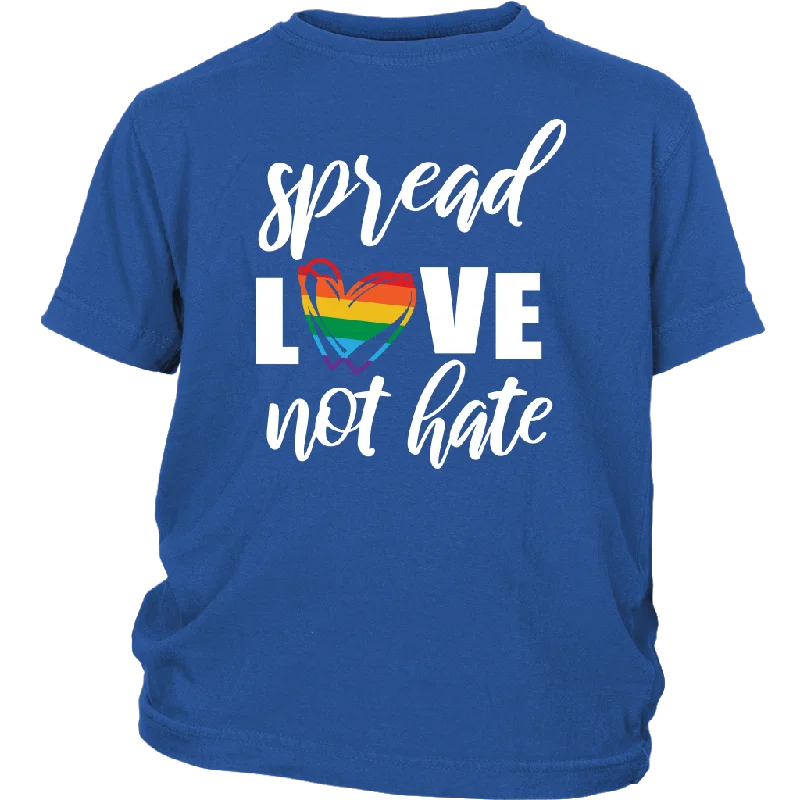 90s T-shirts throwback -SPREAD LOVE NOT HATE Youth/Child T-Shirt