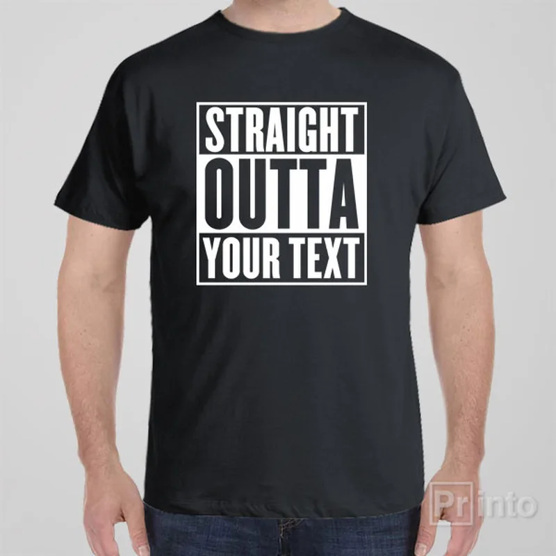 Dancer T-shirts move -Straight outta  -  Custom T-shirt